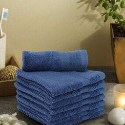 Pack Of 8 Face & Hand Towel with Contrast Border-image-6