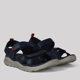 Multi-Strap Sandals with Velcro Fastening-image-4