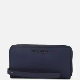 Zip-Around Wallet with Logo Applique-image-57