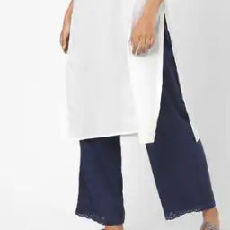 Palazzo Pants with Lace Trims-27