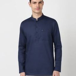 Men Solid Short Kurta-image-38