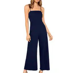 Square-Neck Jumpsuit with Strappy-Sleeves-87