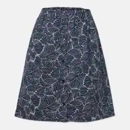 Printed A-line Skirt-picture-20