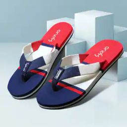 Men Colourblock Thong-Strap Flip-Flops-12