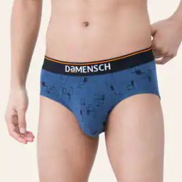 Geometric Print Elasticated Briefs-image-39