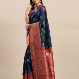 Block Print Traditional Saree-19