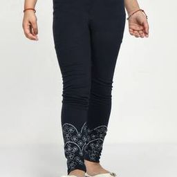 pixie n prince Girls Floral Leggings-picture-18