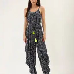 Geometric Printed Sleeveless Jumpsuit-picture-19