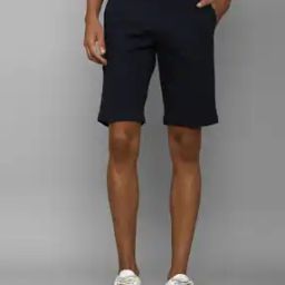 Slim Fit Flat-Front Shorts-15