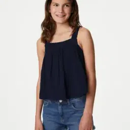 Gathered Sleeveless Top-image-48