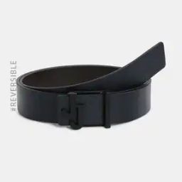 Men Belt with Plaque Closure-image-59
