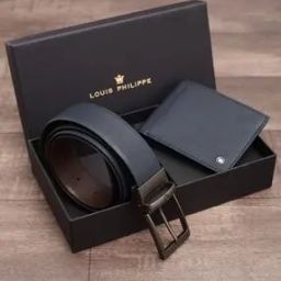 Men Belt with Tang Buckle Closure-image-5