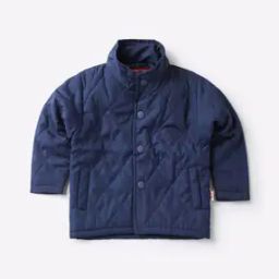 Quilted High-Neck Jacket with Insert Pockets-picture-41