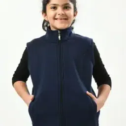 Girl zip front jacket-17