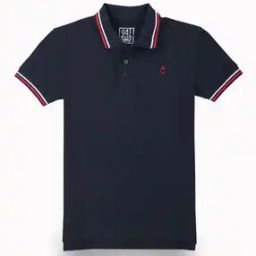 Boys Logo Print Regular Fit Polo T-Shirt-picture-39