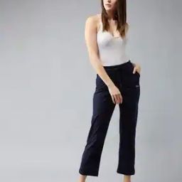 Women Fitted Track Pants with Insert Pockets-image-117
