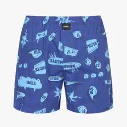 Men Typographic Print Boxers-picture-27