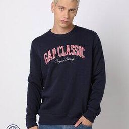 Brand Print Crew-Neck Sweatshirt-image-54
