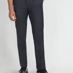 Flat-Front Twill Trousers-picture-14