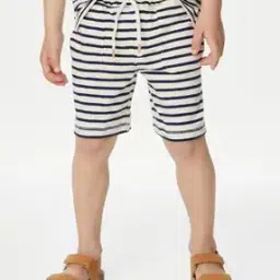 Boys Striped Regular Fit Shorts-picture-30