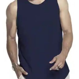 Men Typographic Print Sleeveless Vest-picture-49
