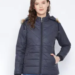 Hooded Puffer Jacket with Zip Pockets-picture-42