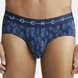 NY01 Super Combed Cotton Elastane Stretch Printed Brief with Ultrasoft Waistband-image-2
