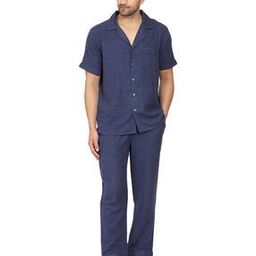 Solid Collar-Neck Lounge Wear Sets-picture-23