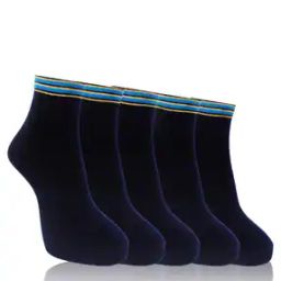 Pack of 5 Ankle-Length Socks-17