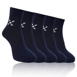 Men Pack of 5 Geometric Print Ankle-Length Socks-image-42