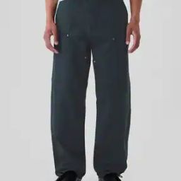Men Baggy Fit Cotton Carpenter Jeans-image-32