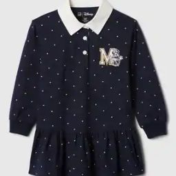 Polka-Dot Full Sleeves Rugby Dress-picture-13