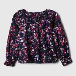 Girls Floral Print Relaxed Fit Top-image-69