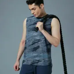 Men Printed Sleeveless Vest-image-33