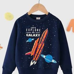 kuchipoo Graphic Print Round-Neck Sweatshirt-picture-24