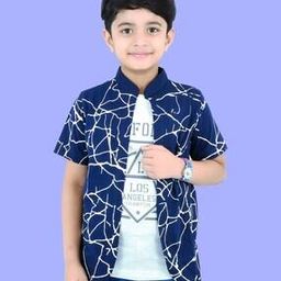 Typographic Print Round-Neck T-Shirt-image-88