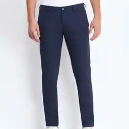 Men Straight Fit Trousers-image-21