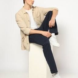Slim Fit Stretch Pants-image-87