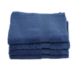 Set of 4 Cotton Face Towels 12" x 12"-picture-7