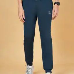Men Mid-Rise Joggers with Drawstring Waist-image-20