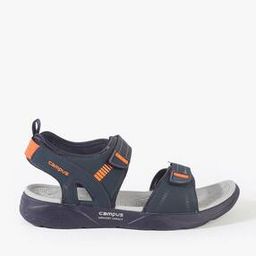 SD-063 Textured Sandals with Velcro Fastening-image-45