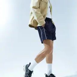 Men Striped Slim Fit Shorts-image-16
