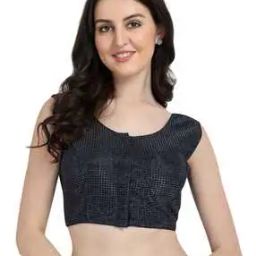 Front Open Padded Blouse-51