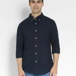 Men Slim Fit Shirt with Patch Pocket-picture-13