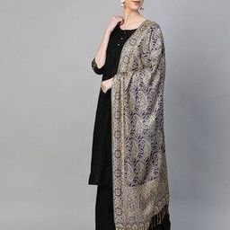 Paisley Print Stole with Tassels-picture-9