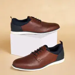 Men Round-Toe Casual Shoes with Lace Fastening -image-37