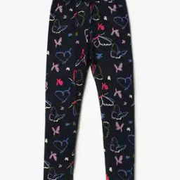 Floral Printed Mid-Rise Leggings-image-2