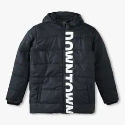 Boys Quilted Puffer Jacket-image-5