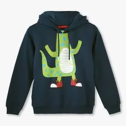 Boys Graphic Print Regular Fit Hoodie-picture-38