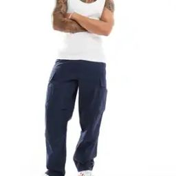 Men Relaxed Fit Flat-Front Cargo Pants-image-56